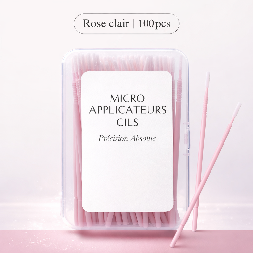 Micro Applicateurs pour Cils – Précision Professionnelle (100 pcs)