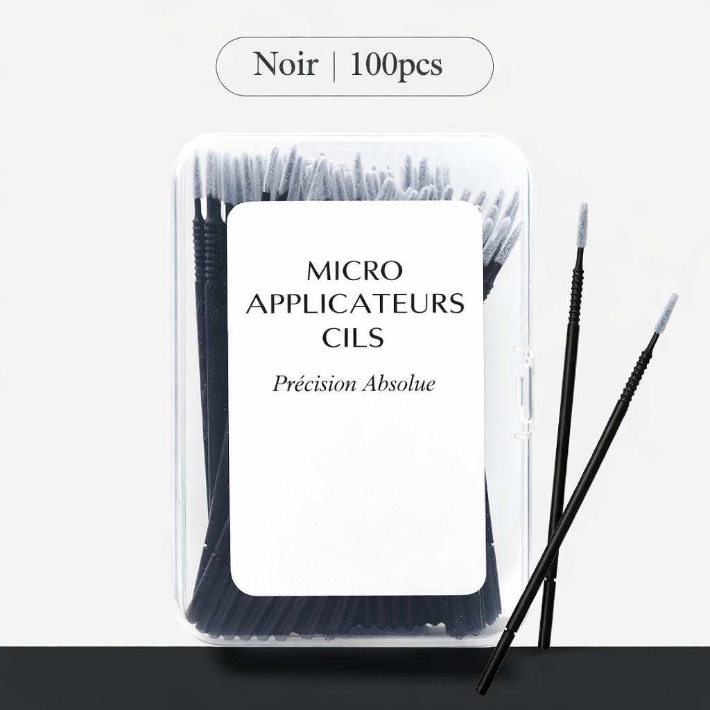 Micro Applicateurs pour Cils – Précision Professionnelle (100 pcs)